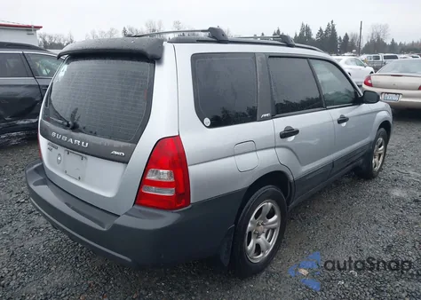 2003 Subaru Forester X from USA, damaged, VIN JF1SG63673H741894